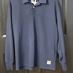 The North Face Men's Classic Blue Polo Shirt